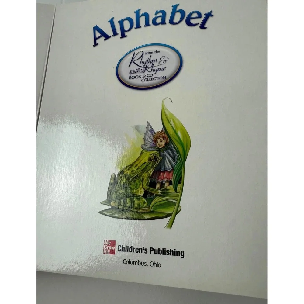 Rhyme & Rhyme Alphabet Book and CD collection Vintage 2003 Children's Publishing